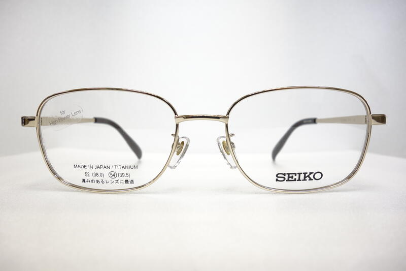 【中國眼鏡】台南實體店 SEIKO 精工 傳統 紳士框 爸爸 鏡架 鏡框 彈簧腳 日本製 鈦 全框 7008