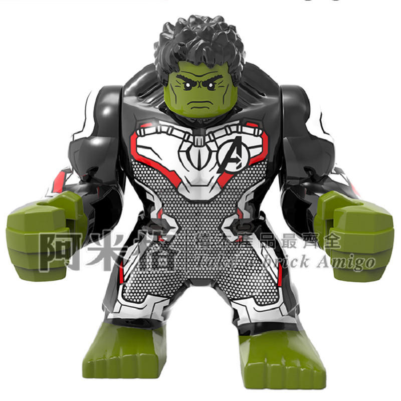 阿米格Amigo│XP188 綠巨人 浩克 Hulk 復仇者聯盟4 終局之戰 超級英雄 積木 第三方人偶 非樂高但相容