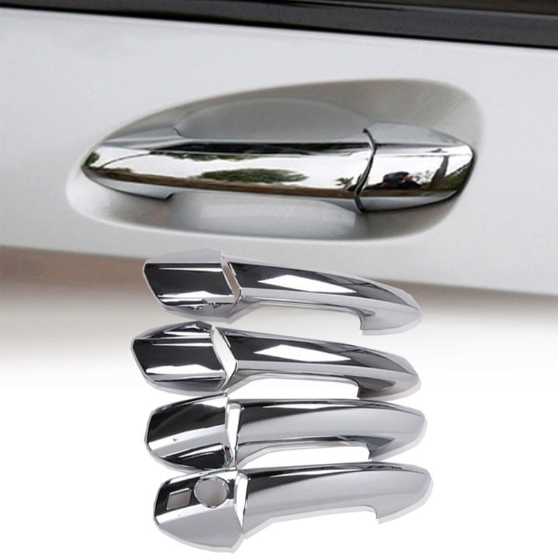 電鍍銀 ABS 車門把手裝飾框  車內裝飾 適用 GLA180 GLA200 GLA250 2015
