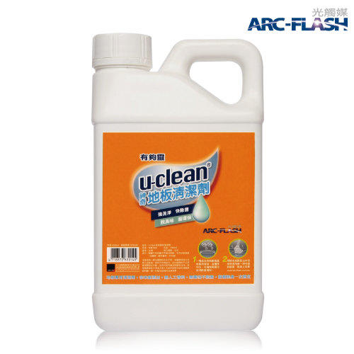 u-clean地板清潔劑 1000g - 無人工香料、環保無毒、家有小寶貝適用