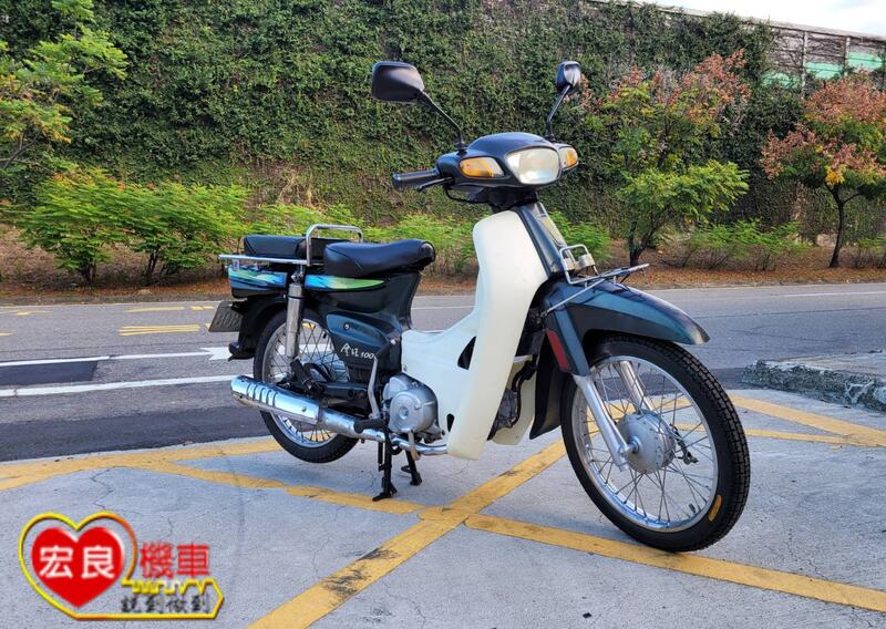 三陽 金旺100 四行程化油版【 高雄宏良中古機車大賣場】 非金旺90 wowow100 文青復古檔