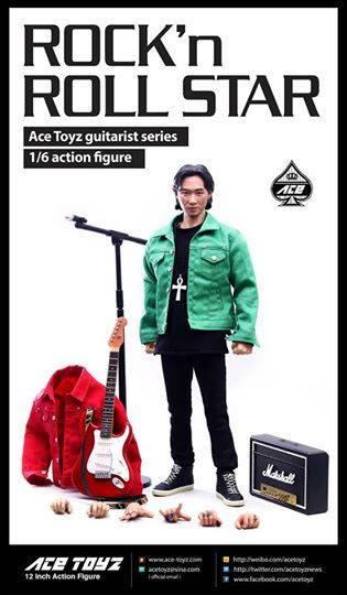 【秋葉猿】預購 Ace Toyz 新品 AT-007 搖滾樂吉他手巨星 套装