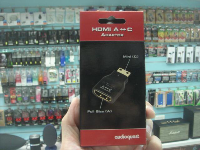 禾豐音響 皇佳公司貨 美國 Audioquest HDMI A to C Adaptor 轉接頭