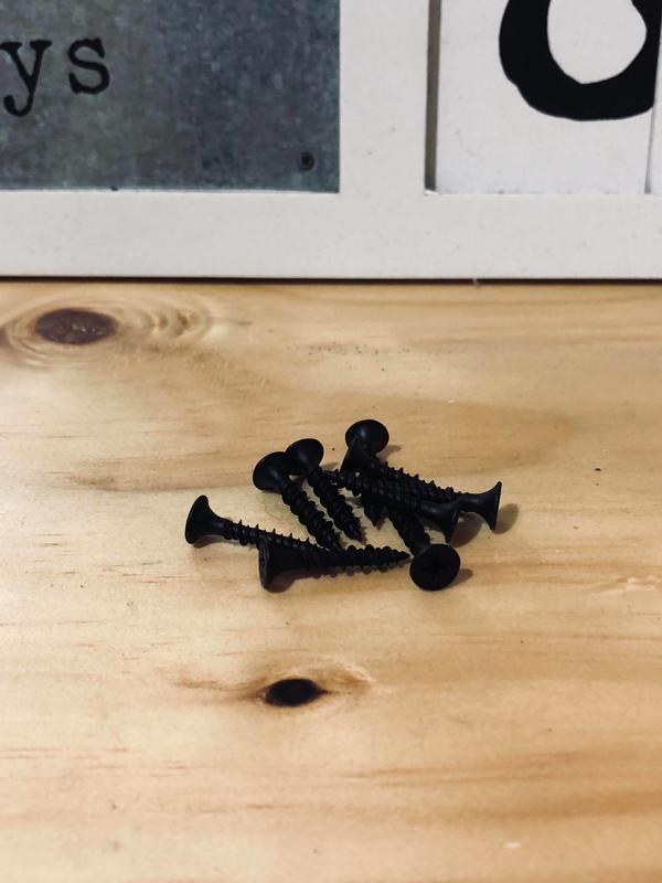 DIY專區—黑色尖尾螺絲 木工螺絲 黑平頭木工螺絲 6分 8分 各種尺寸