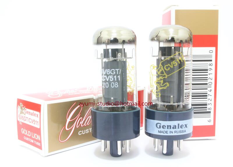 Genalex Genalex GOLD LION Gold Gen U77/GZ34 ロシア製真空管