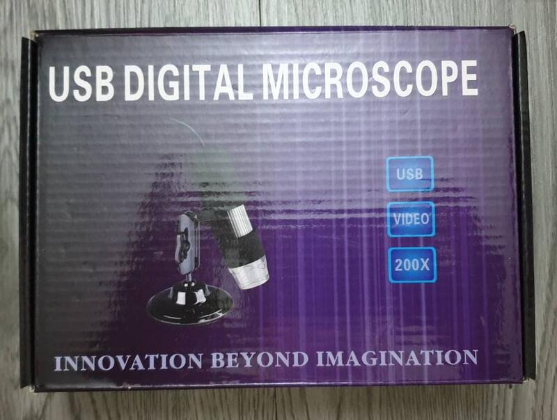 USB Digital Microscope (20-200X) USB 電子顯微鏡 數位顯微鏡 放大鏡
