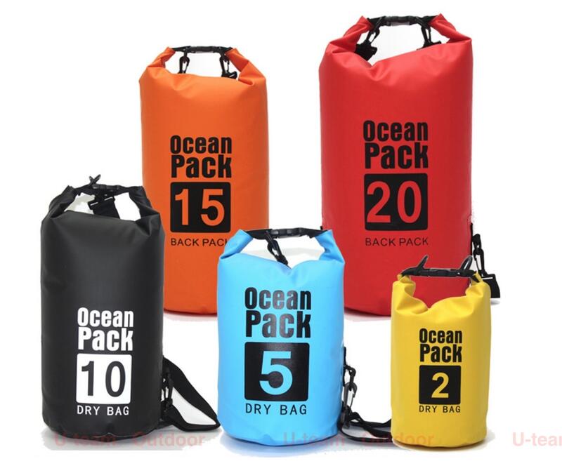 【U-team】 5L 防水包 溯溪包 水桶包 防水袋 求生包 密封袋 漂流袋 防災包 地震包