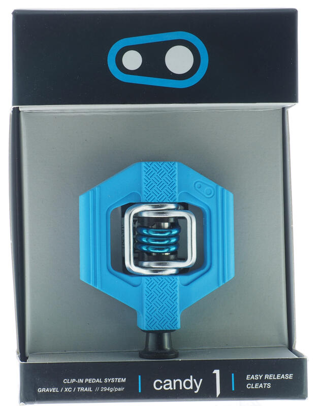 CrankBrothers Candy 1塑鋼輕量化登山車卡式踏板 水藍色 294克 現貨在台灣 附易脫卡6度浮動扣片 | 露天市集 | 全台 ...
