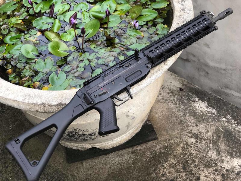 GHK SIG 551 GBB 黑色 全鋼製 新品 刻印版 非 AK AUG 553 G3A3 MP5 MP7