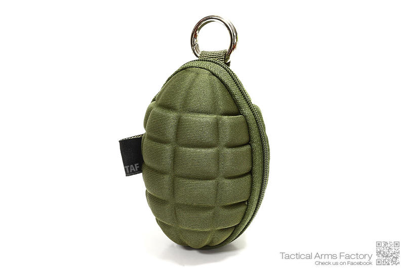 【TAF 售完】CONDOR 221043 Grenade Pouch 手榴彈造型鑰匙包(軍綠色)