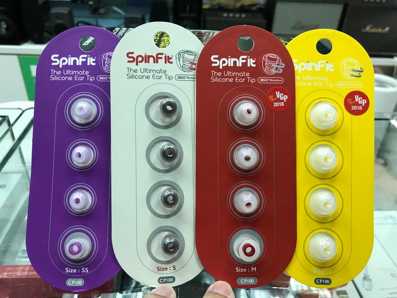 【禾豐音響】 CP-100 [ㄧ對  裸裝 ] SpinFit 會動的耳塞  適用耳機管徑6.5mm到4.5mm