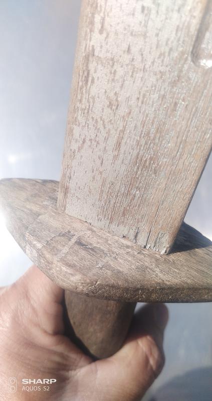 野台戲的木制道具刀(長72cm寬10cm)實品拍照如圖！