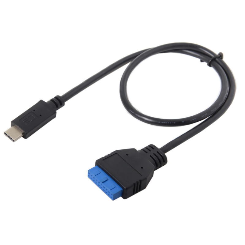 <促銷> Type-C轉USB3.0 USB19針(20pin)轉接線 主機板USB轉接線 可接手機硬碟 UC-366