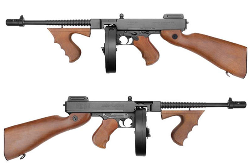 【翔準軍品AOG】實木marking芝加哥打字機 M1928 衝鋒槍 二戰  湯普森衝鋒槍  電動槍