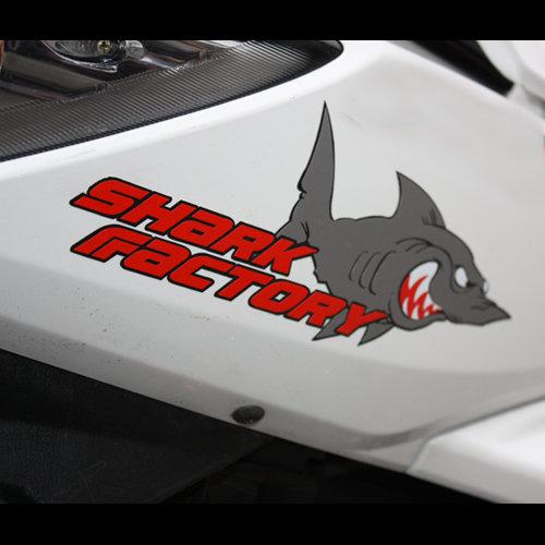 [Formula GP] MotoGP ROSSI 鯊魚 SHaRK FaCTORY YAMAHA 新勁戰 車貼貼紙