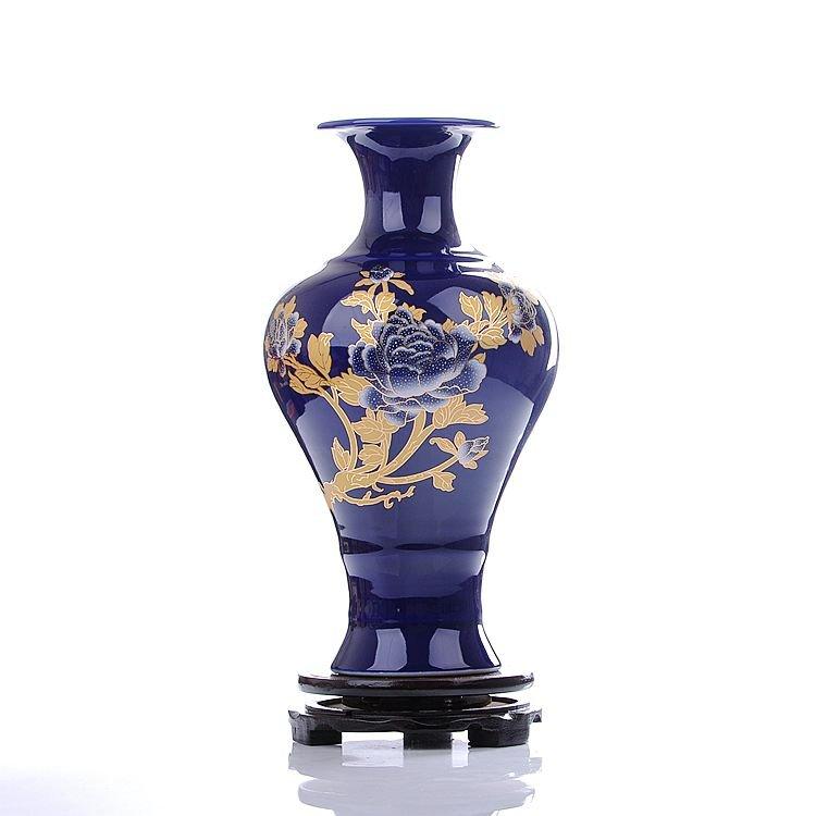【yes99buy】青瓷の花瓶 陶瓷器景泰藍花瓶 工藝品擺設十天預購+現貨