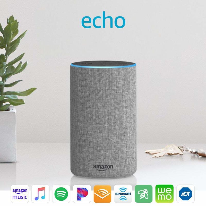 亞馬遜水獺先生 Amazon Echo 2代，英語或日語聲控，灰色現貨，全新未拆