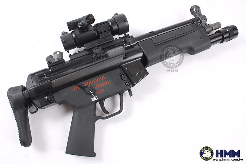 HMM 榔頭模型 客製限定版 WE MP5A3 GBB 豪華版 性能升級版 +護木燈+鏡座+內紅點$15800