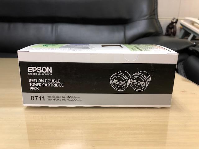 (含稅價) EPSON S050711 全新原廠雙包裝碳粉匣 適用機型M200DN/M200DW/M200DNF