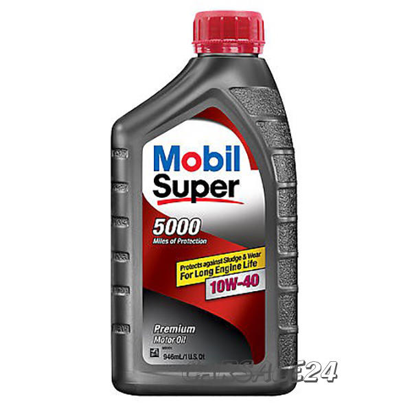 【美孚】MOBIL SUPER 5000 10W-40 機油 1L 超出5罐以上請選擇「宅配出貨」