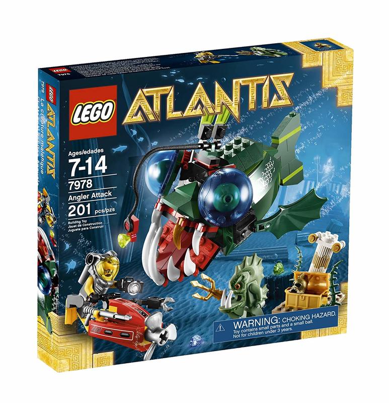 ［降價］Lego 樂高 Atlantis 亞特蘭提斯 Angler Attack 鮟鱇魚的攻擊 7978