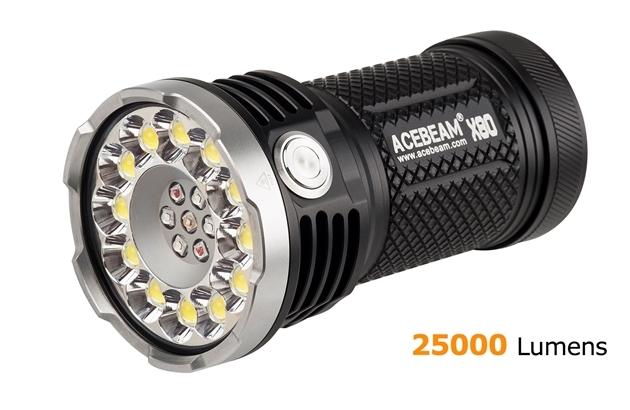 [GOES]ACEBEAM X80手電筒 多色全能泛光可樂筒XHP50.2 6000K_25000流明 附原廠電池