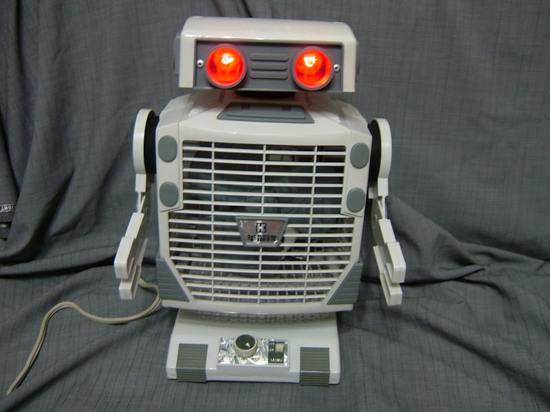 早期  華麗牌 機器人造型 電風扇
