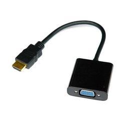 新仁資訊 新北市  公司貨 開發票★ Fujiei HDMI TO VGA帶Audio音源孔免電源轉換線 SR4208