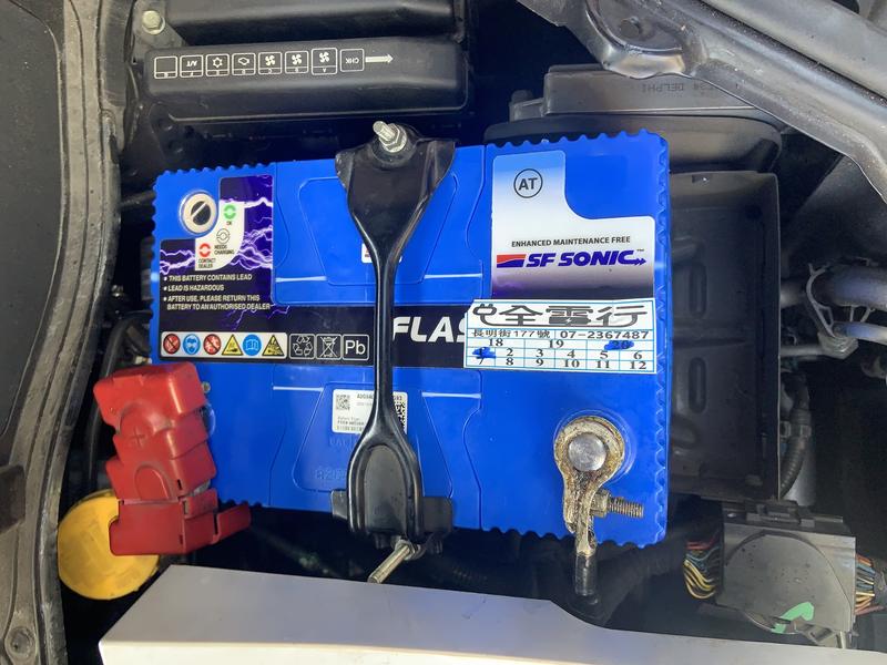 LUXGEN 汽車電池更換 505電池工坊 20分鐘快速安裝 超音速 SONIC 90D26R