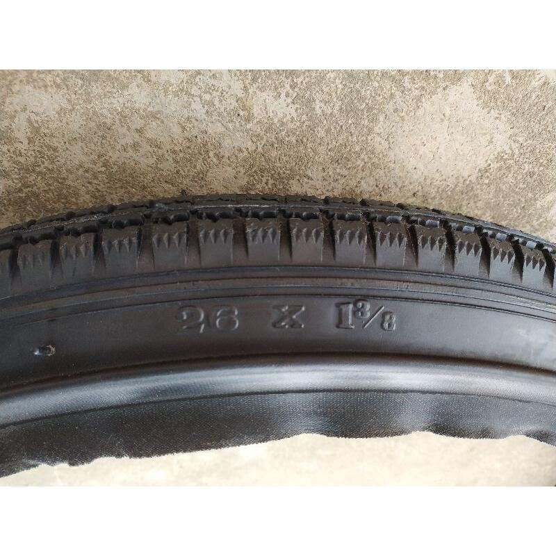 裕明 輪胎 26吋 26X1-3/8 武車 專用 全新 外胎 特級加重 布邊胎 【阿順腳踏車/自行車/單車】 | 露天市集 | 全台最大的網路購物市集