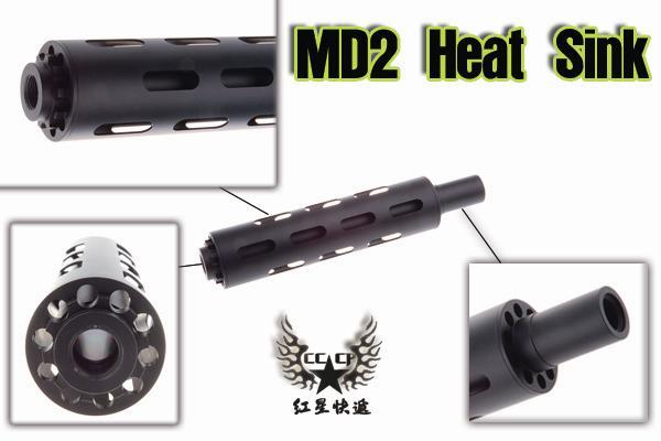 RST紅星- MIESSA M11專用MD2 Heat Sink滅音管(可直上KSC HFC M11衝鋒槍) 17787