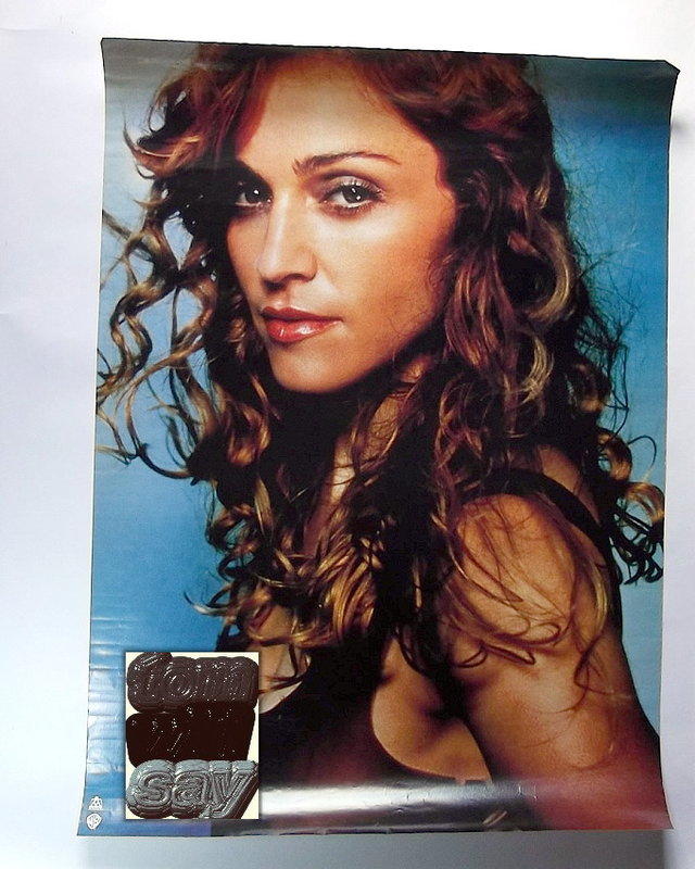 ◎瑪丹娜（Madonna）「Ray Of Light」原版進口海報（1998）