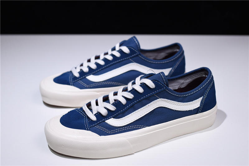 Vans Style 36 Decon SF 深藍白低幫男女款休閒運動VN0A3MVLUBA | 露天