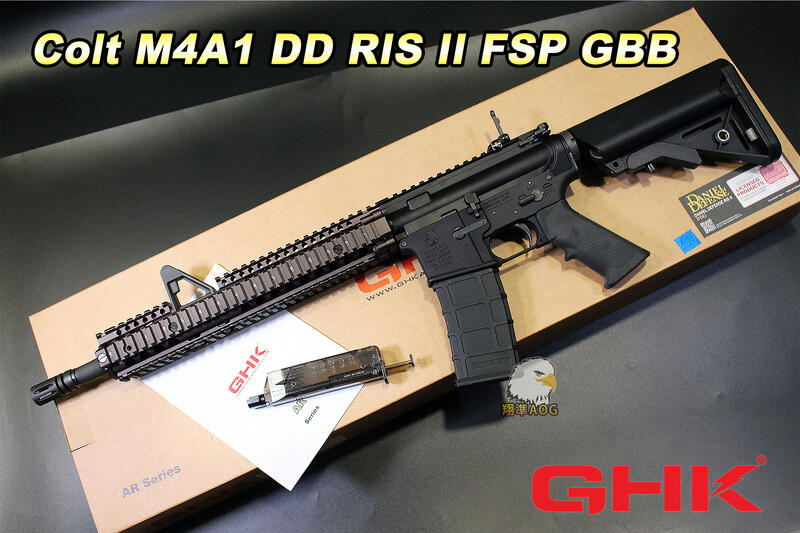 【翔準軍品AOG】GHK M4A1 DD RIS II FSP GBB CQB 全金屬 退膛瓦斯 步槍 D-05-29 | 露天市集 | 全台 ...