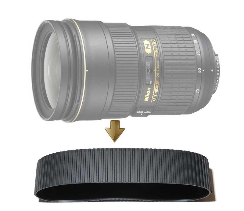 【NRC】Focus Rubber Ring for Nikon 24-70mm F2.8G 鏡頭皮 對焦環 對焦皮