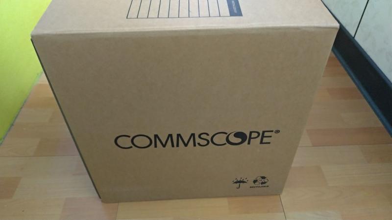 [正品庫存純清倉]Commscope CAT.6  (305米無遮蔽網路線白色)AMP
