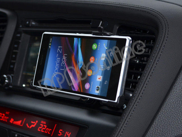 【FUFU SHOP】索尼SONY Xperia Z1 L39h 手機空調出風口專用車架 GPS導航車載 行車記錄器支架 / 另售前檔吸盤式車架
