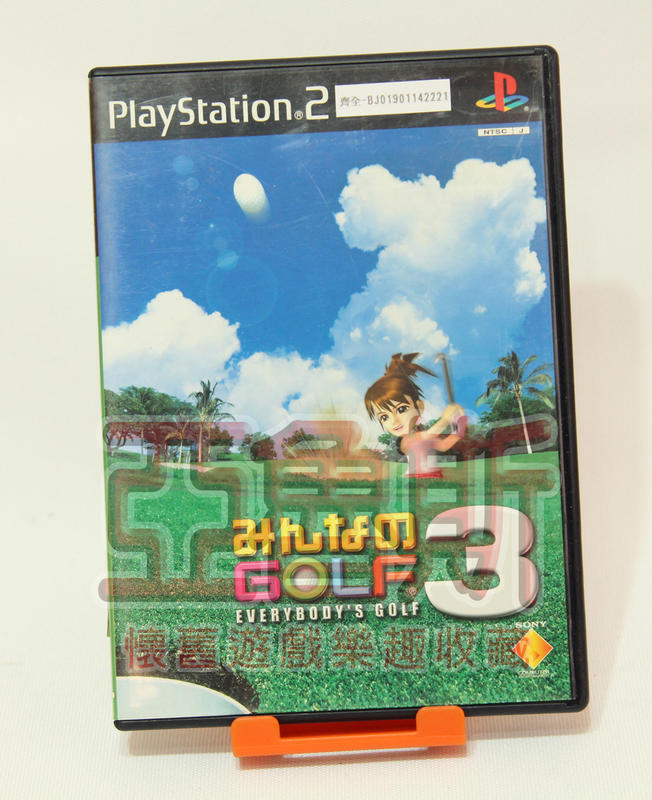 【亞魯斯】PS2 日版 全民高爾夫3 GOLF3 / 中古商品(看圖看說明)