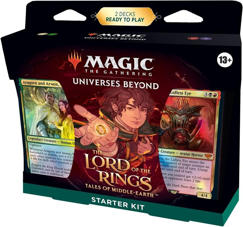 CardMaster MTG LTR Starter Kit mtg-lotr-ring-frame-showcase-cards-full-list