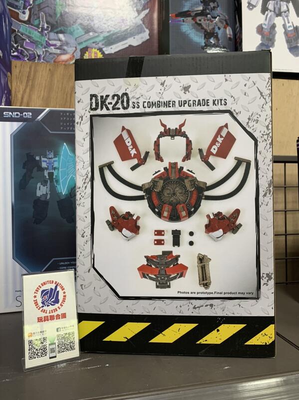 玩具聯合國★  (售完） DNA Design DK20 DK-20 SS 大力神 配件包
