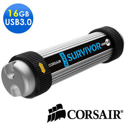 潮3c技研所 - Corsair 海盜船 生存者 USB 3.0 16GB USB Flash Drive