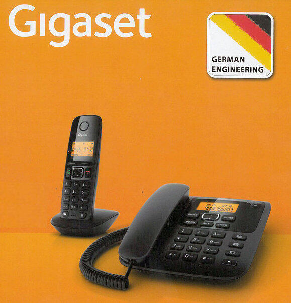 全新 德國Gigaset西門子 A730 中文無線電話 DECT數位電話 子母機 子母電話 電話座機 來電顯示室內電話