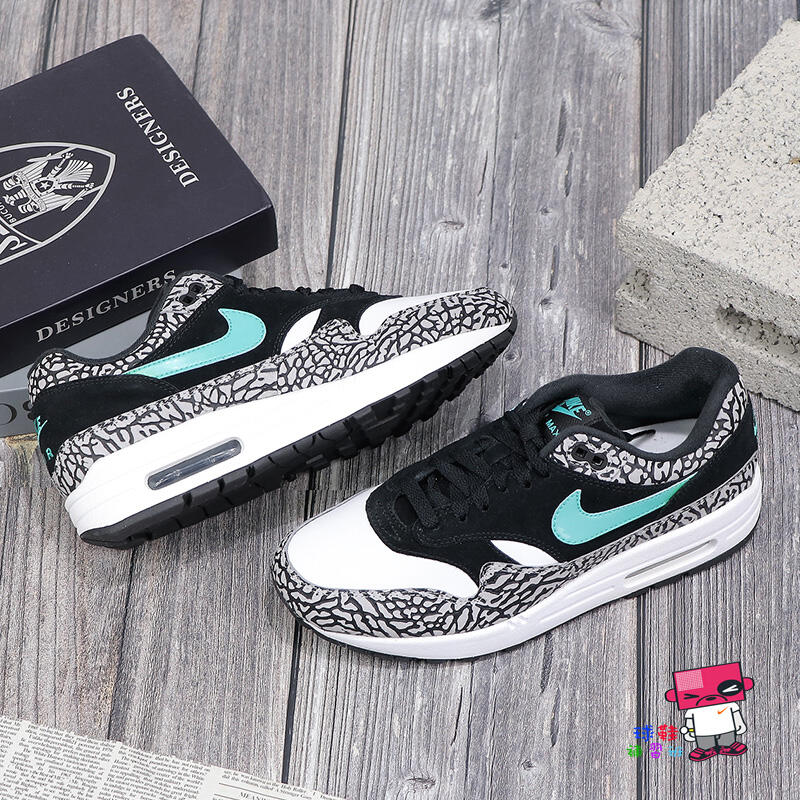 球鞋補習班NIKE AIR MAX 1 PREMIUM RETRO ATMOS 爆裂紋蒂芬妮908366