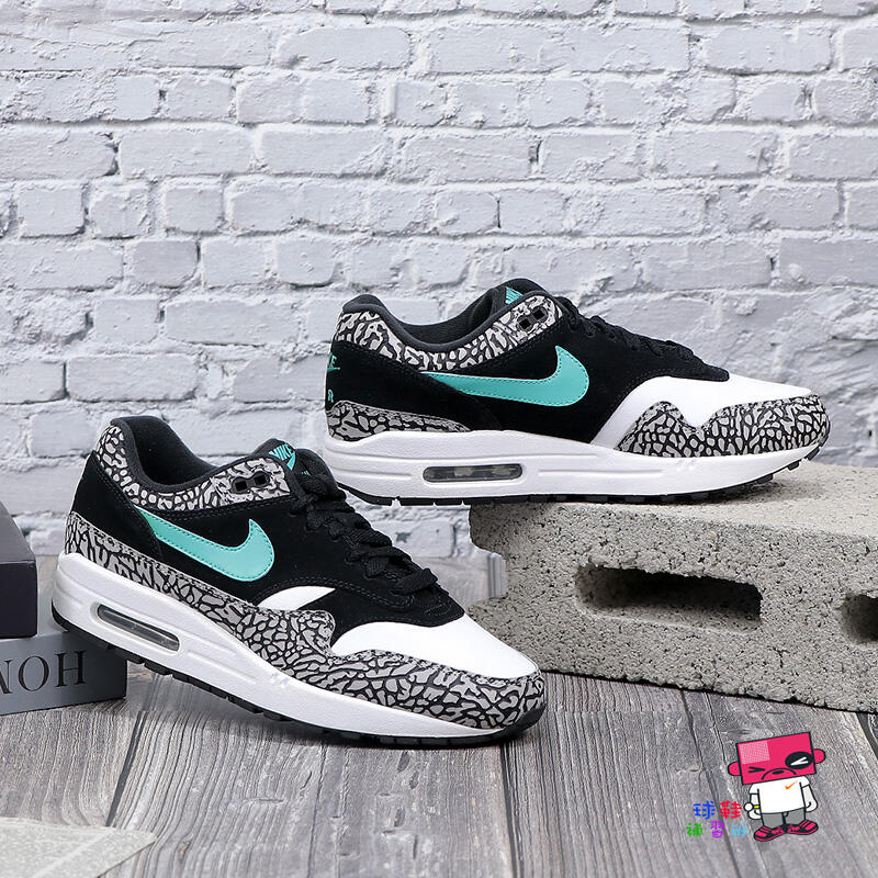 球鞋補習班NIKE AIR MAX 1 PREMIUM RETRO ATMOS 爆裂紋蒂芬妮908366