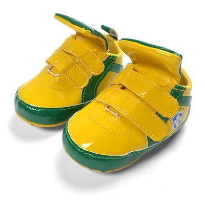 寶貝倉庫~黃色運動鞋~學步鞋~寶寶鞋~黏扣鞋~外貿鞋款~1雙127