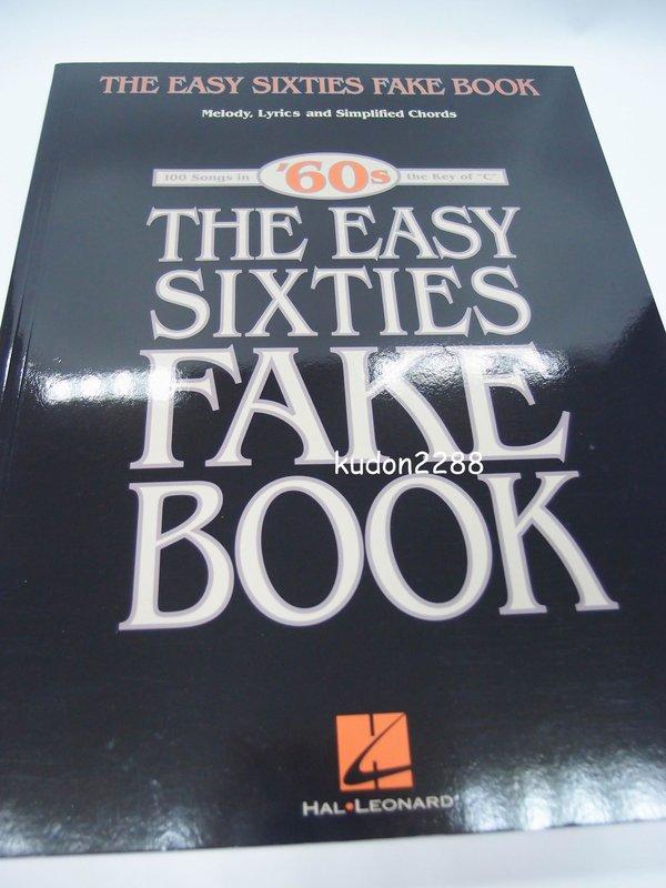 The Easy Forties Fake Book'60s 60年代歌曲樂譜(九成新)