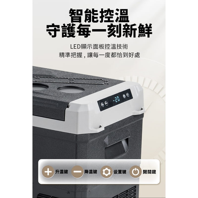 台灣現貨 保證結冰 Alpicool 冰虎 戶外冰箱 GE30 冷凍 行動冰箱 壓縮機製冷 內建照明