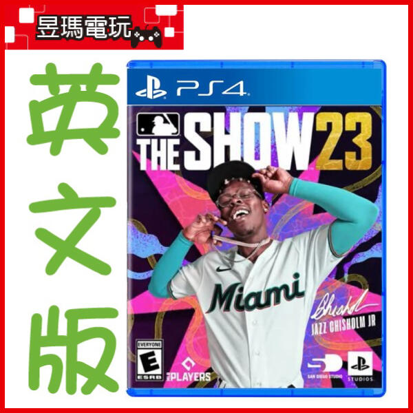 現貨免運費】PS4 MLB The Show 23 英文版美國職棒大聯盟23