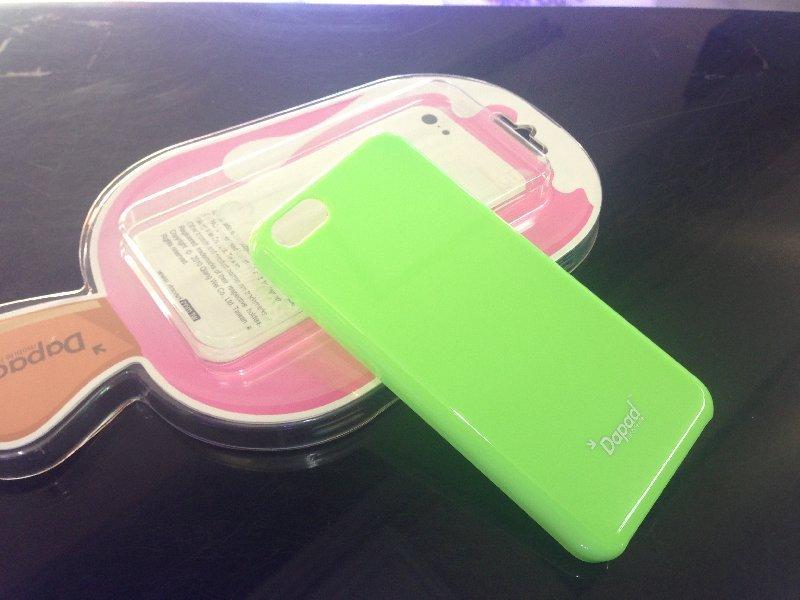 *V&C潮流*原廠DAPAD APPLE iPhone5S iPhone 5S 0.09公分 綠水晶 超薄晶釉亮面殼 背殼 保護殼 保護套 手機殼 加螢幕保護貼60起