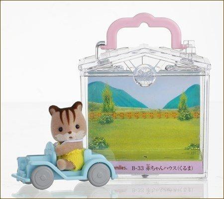 【3C小苑】EP27870 麗嬰 日本 EPOCH 森林家族 嬰兒小汽車提盒 人偶 玩具 扮家家酒 聖誕 生日 禮物